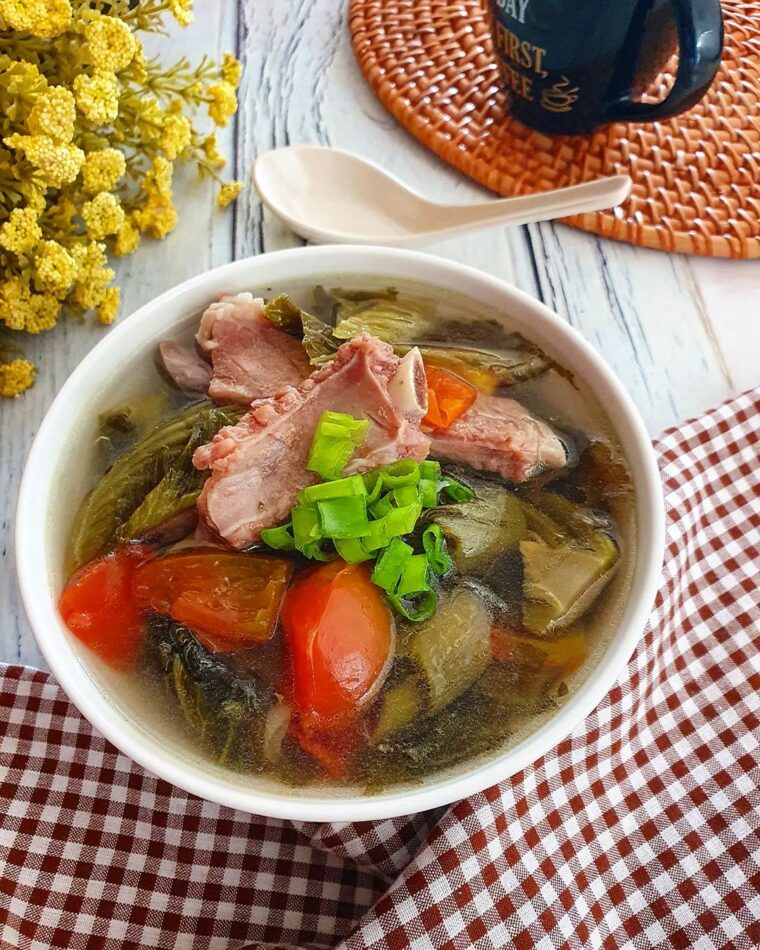 Resep Sup Iga Sawi Asin Dari yscooking