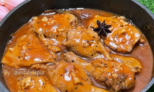 Sweet Chicken Asado Stew - Masakan dari Ayam dan Tomat