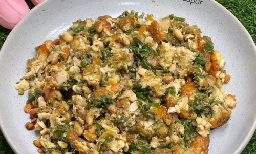 Tempe Penyet Sambal Kencur