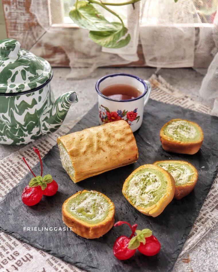 Resep Tiger Chiffon Roll Cake Dari friel_sit