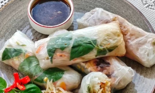 Tofu Spring Rolls