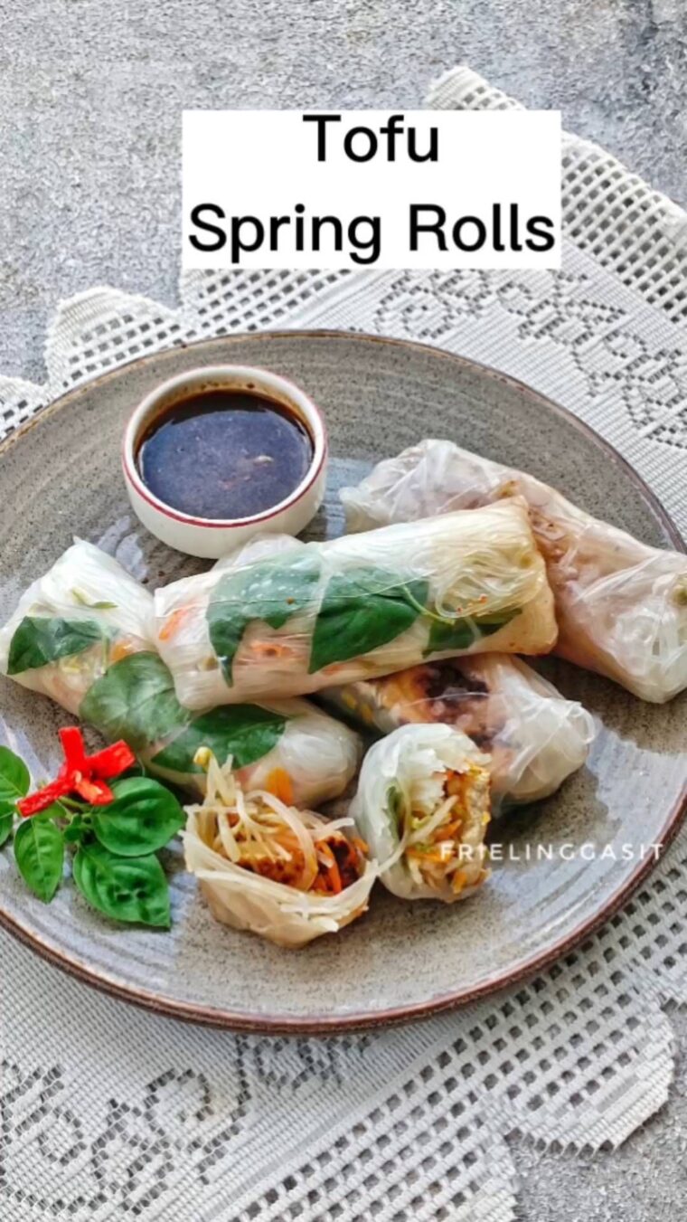 Resep Tofu Spring Rolls Dari friel_sit