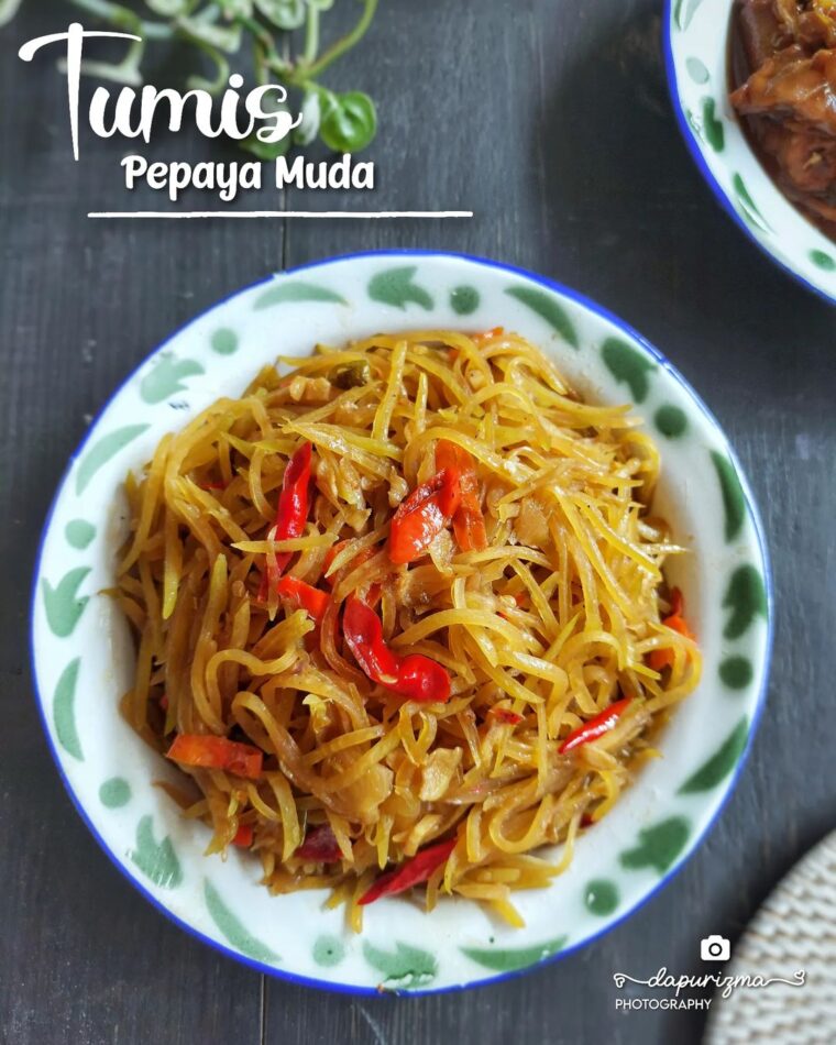 Resep Tumis Pepaya Muda Dari dapur_izma