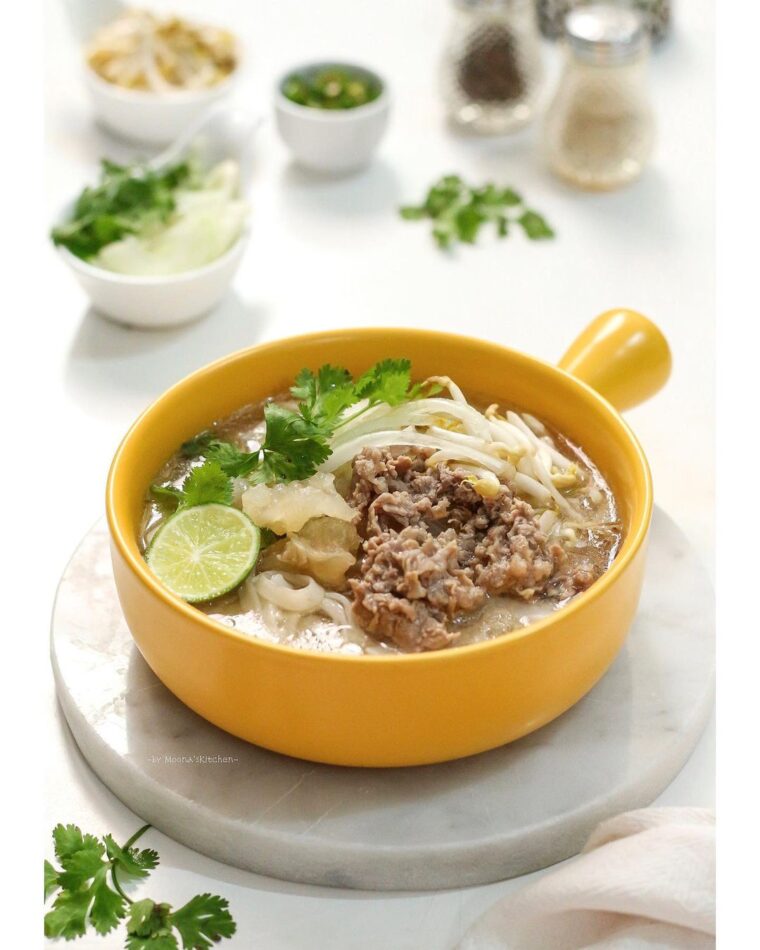 Resep Vietnamese Noodle – Pho Tai Chin Gan Dari moona_jingga