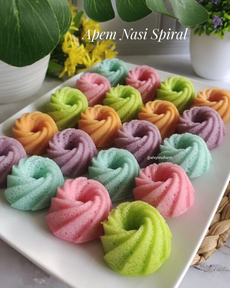 Resep Apem Nasi Spiral Dari elvynnofianti