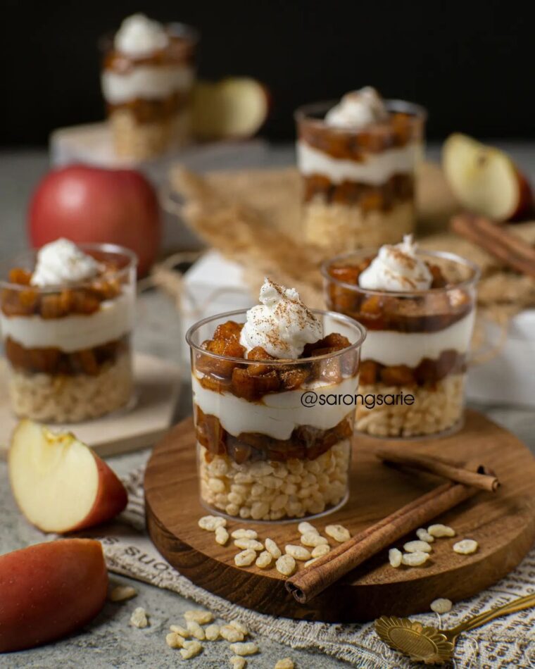 Resep Apple Dessert Cup Dari sarongsarie