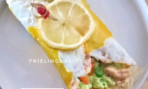 Avocado Omelette - Masakan dari Alpukat