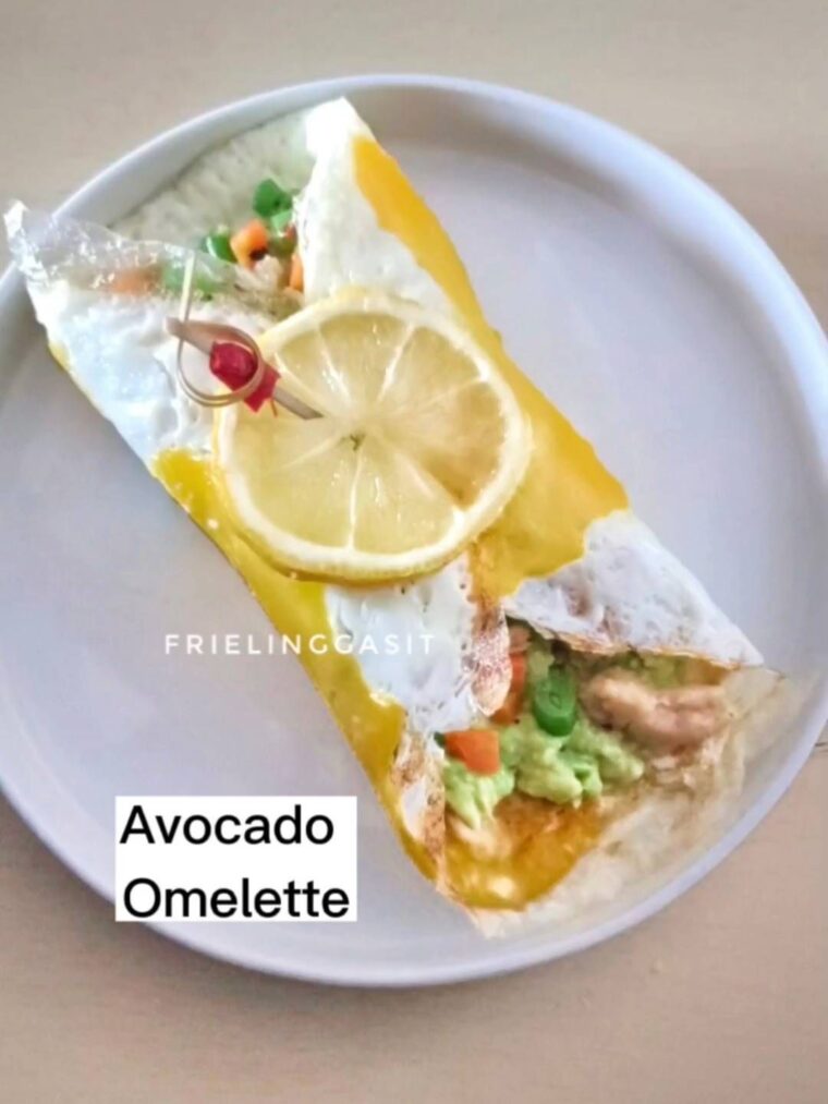 Resep Avocado Omelette Dari friel_sit
