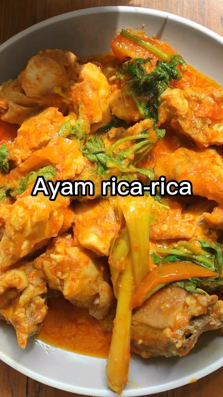 Resep Ayam Rica Rica Dari norita_foods