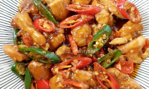 Ayam Saos Pedas Manis