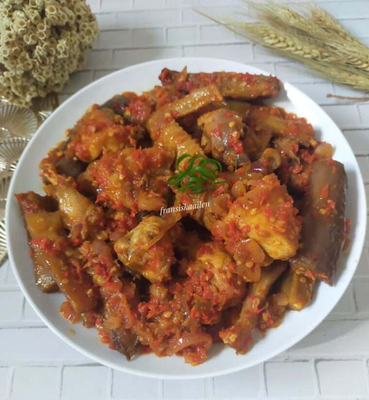 Resep Ayam Terong Balado Dari fransiskaailen