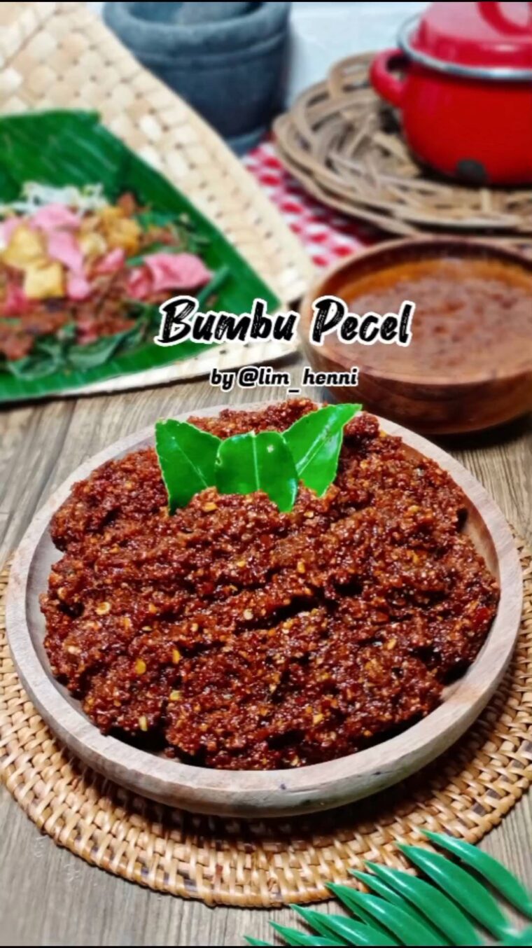 Resep Bumbu Pecel Dari lim_henni