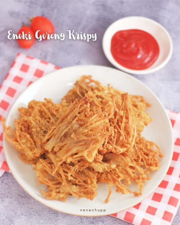 Resep Enoki Goreng Krispy Dari nenechupp