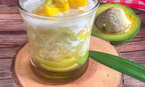 Es Cendol Alpukat - Minuman dari Santan