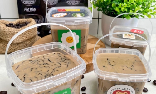 Es Jelly Cincau Cappucino