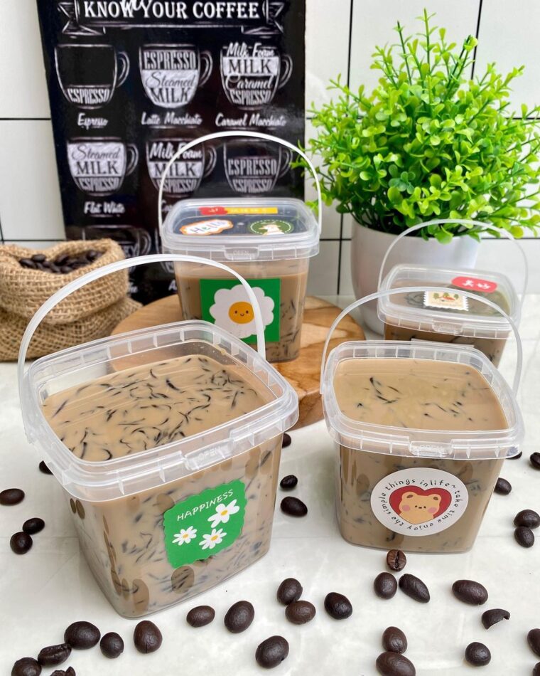 Resep Es Jelly Cincau Cappucino Dari debbie_ariesthea