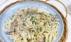 Resep Fettucine Mushroom Alfredo Dari fitriyas_widodo