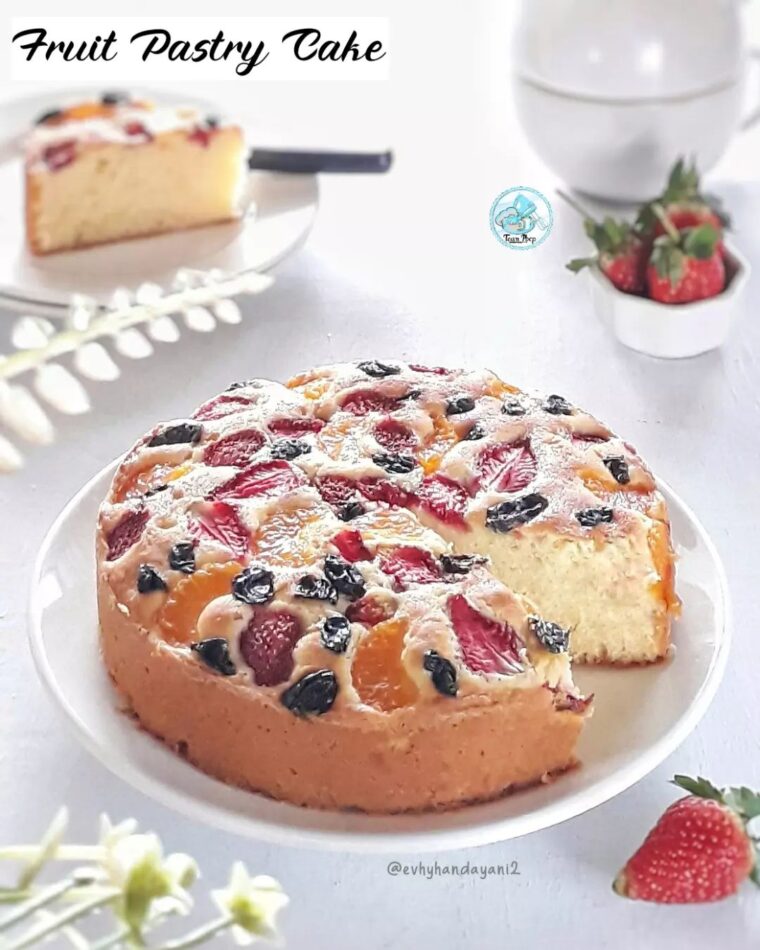 Resep Fruit Pastry Cake Dari evhyhandayani2