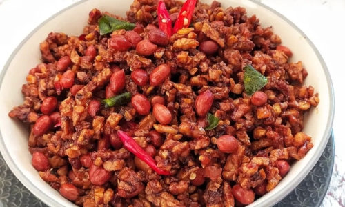 Kering Tempe Kacang Pedas Manis