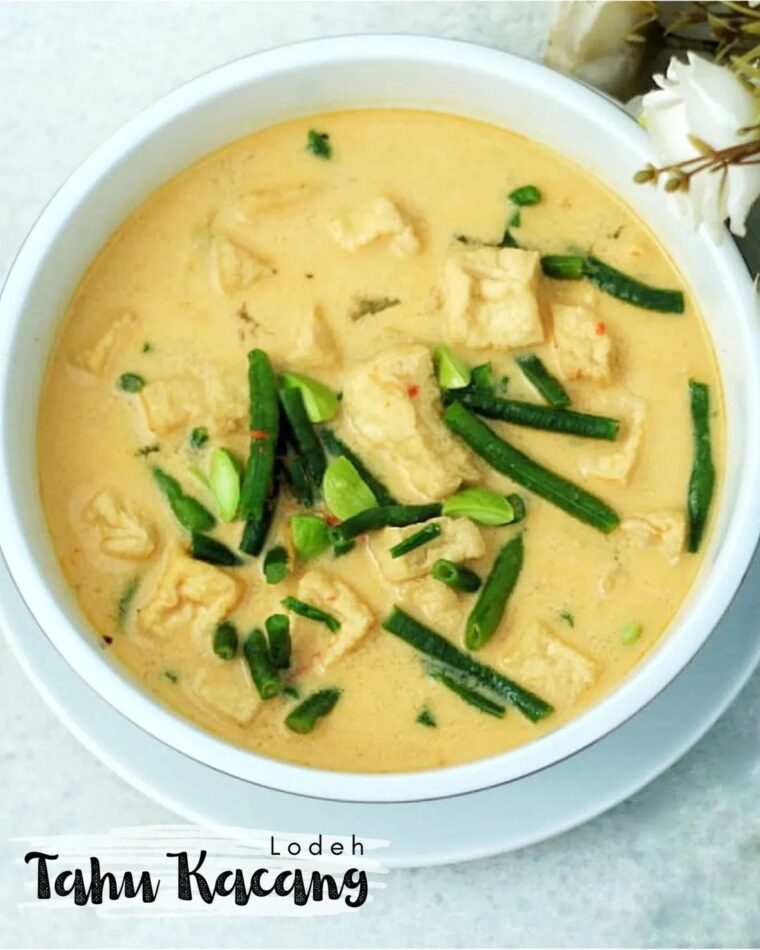 Resep Lodeh Tahu Kacang Dari nenechupp
