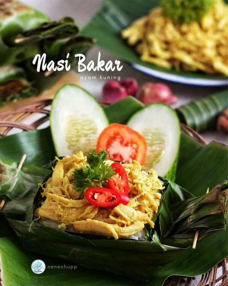 Resep Nasi Bakar Ayam Kuning Dari nenechupp