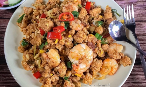 Nasi Goreng Tanpa Nasi (Oatmeal Goreng)