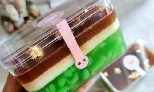Puding Cendol Gula Jawa