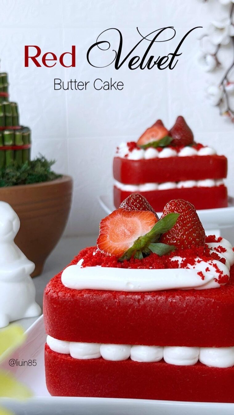 Resep Red Velvet Butter Cake Dari liuin85
