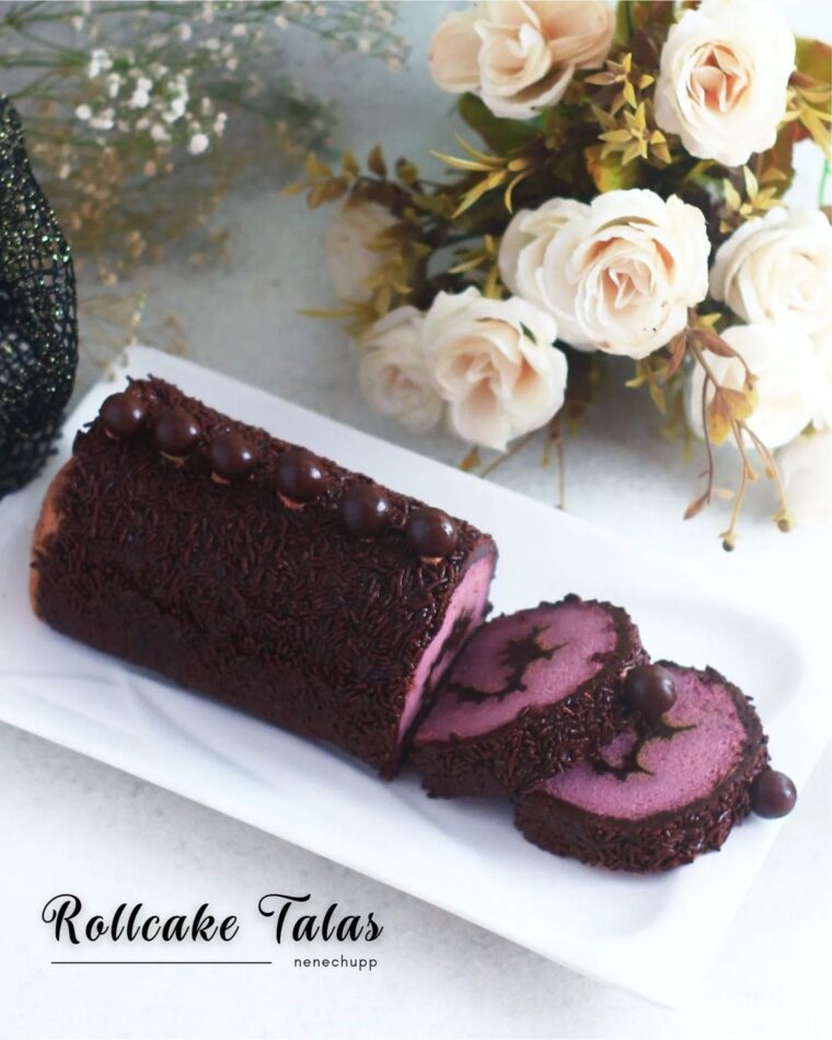 Resep Rollcake Talas Dari nenechupp