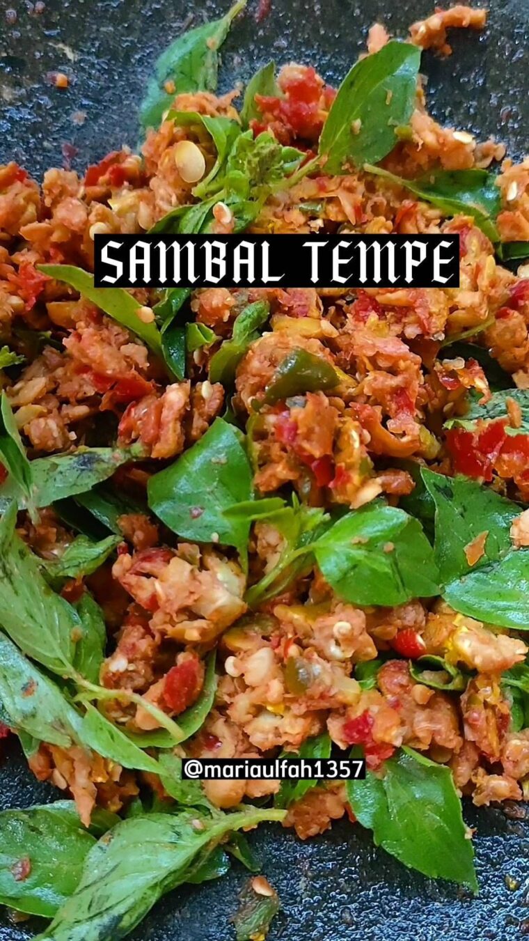 Resep Sambal Tempe Dari mariaulfah1357
