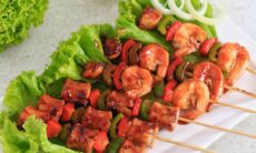 Resep Sate Udang Sosis Saus Lada Hitam Dari nenechupp