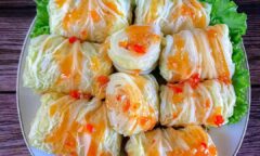 Resep Sawi Putih Gulung Isi Ayam Dari leenaa.hamiid