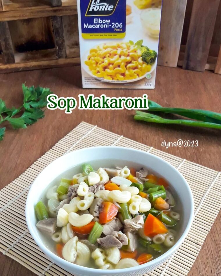 Resep Sop Makaroni Elbow Dari dynasr_photography