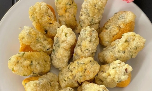 Tahu Aci - Masakan dari Tahu Kuning