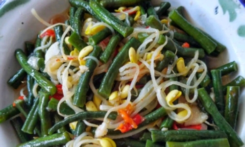 Tumis Kacang Panjang - Masakan dari Kacang Panjang