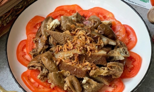 Babat Iso Ungkep Santan - Masakan dari Babat