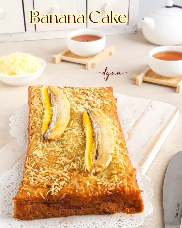 Resep Banana Cake Dari dynasr_photography