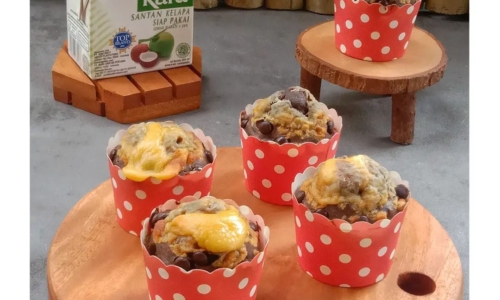 Banana Choco Coco Cheese Muffin