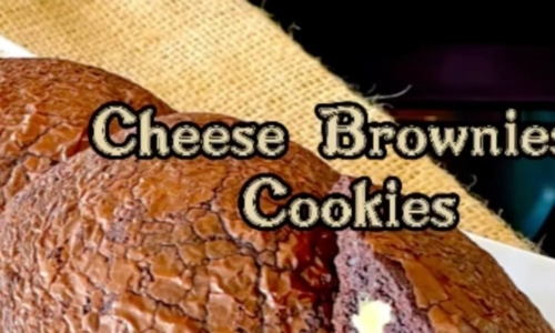 Cheese Brownie Cookies