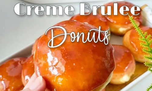Creme Brulee Donuts