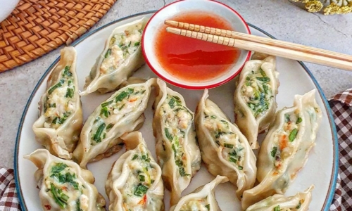 Dumpling Ayam Udang - Masakan dari Kucai