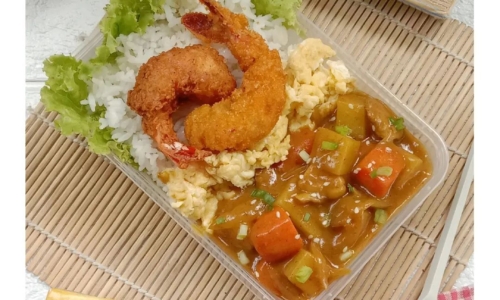 Ebi Cheese Furai Curry Cheese Udon