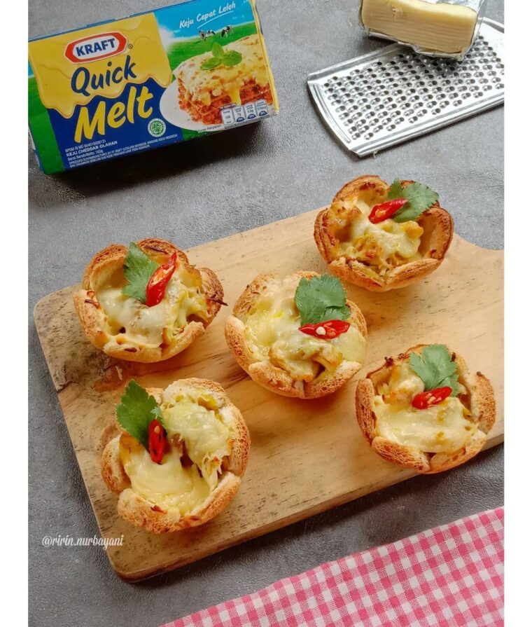 Resep Flower Cups Chicken Cheese Dari ririn.nurbayani