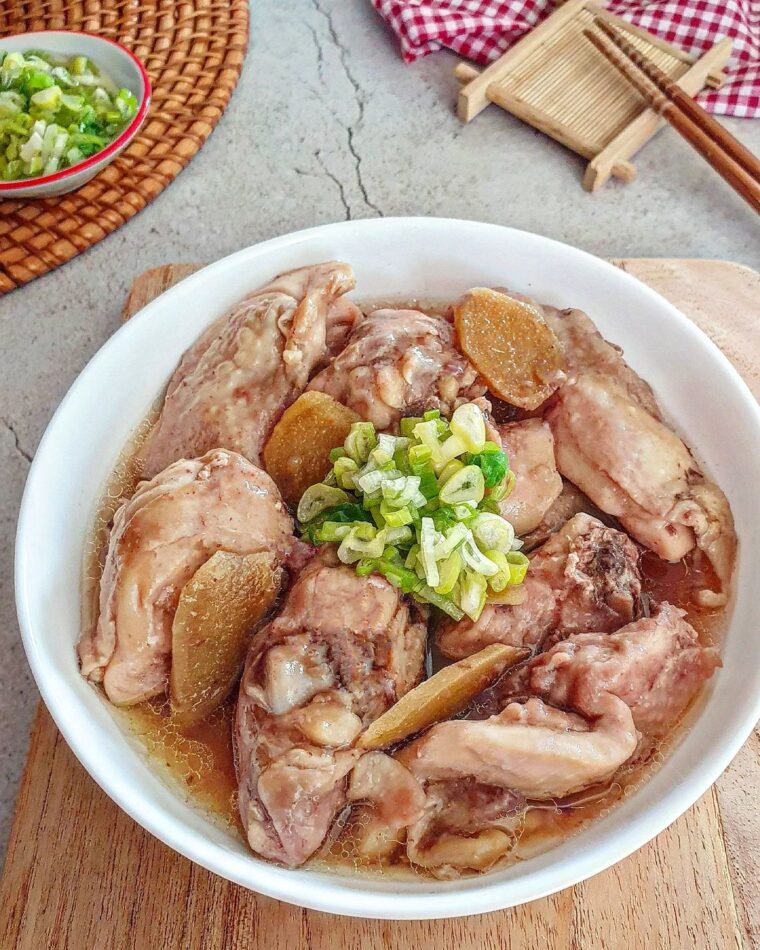 Resep Ginger Steamed Chicken Dari yscooking