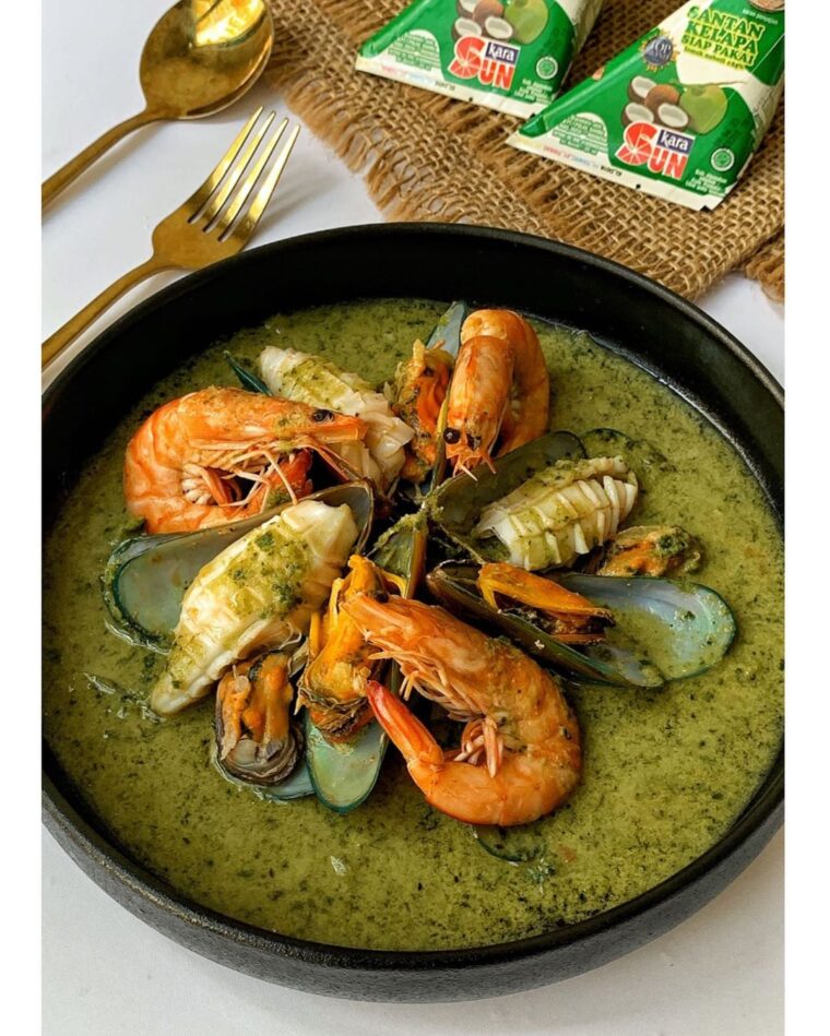 Resep Gulai Seafood Kemangi Dari nennaannen