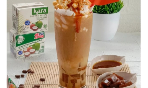 Ice Jelly Coffe Coco Caramel