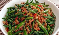 Resep Kacang Panjang Daging Cincang Dari yscooking