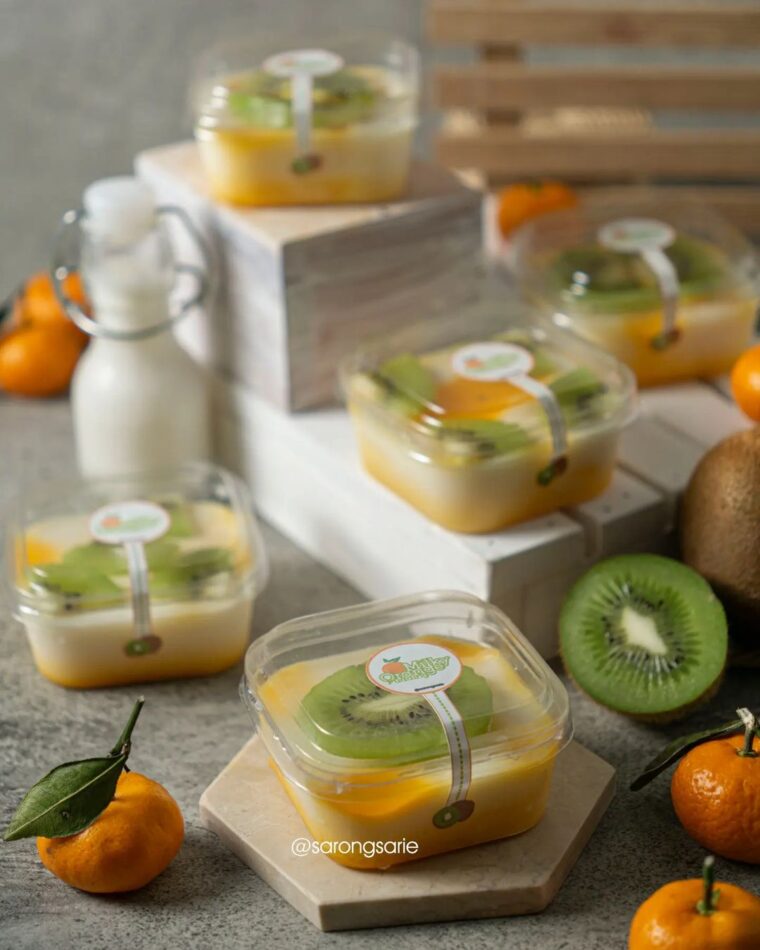 Resep Milky Orange Silky Pudding Dari sarongsarie