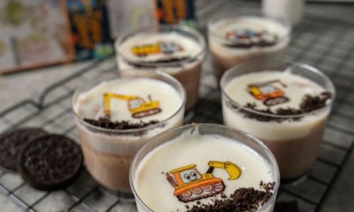 Milo Oreo Pudding
