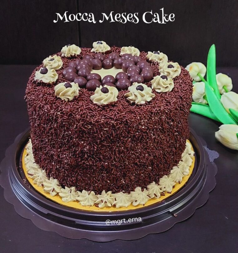 Resep Mocca Meses Cake Dari mgrt.erna